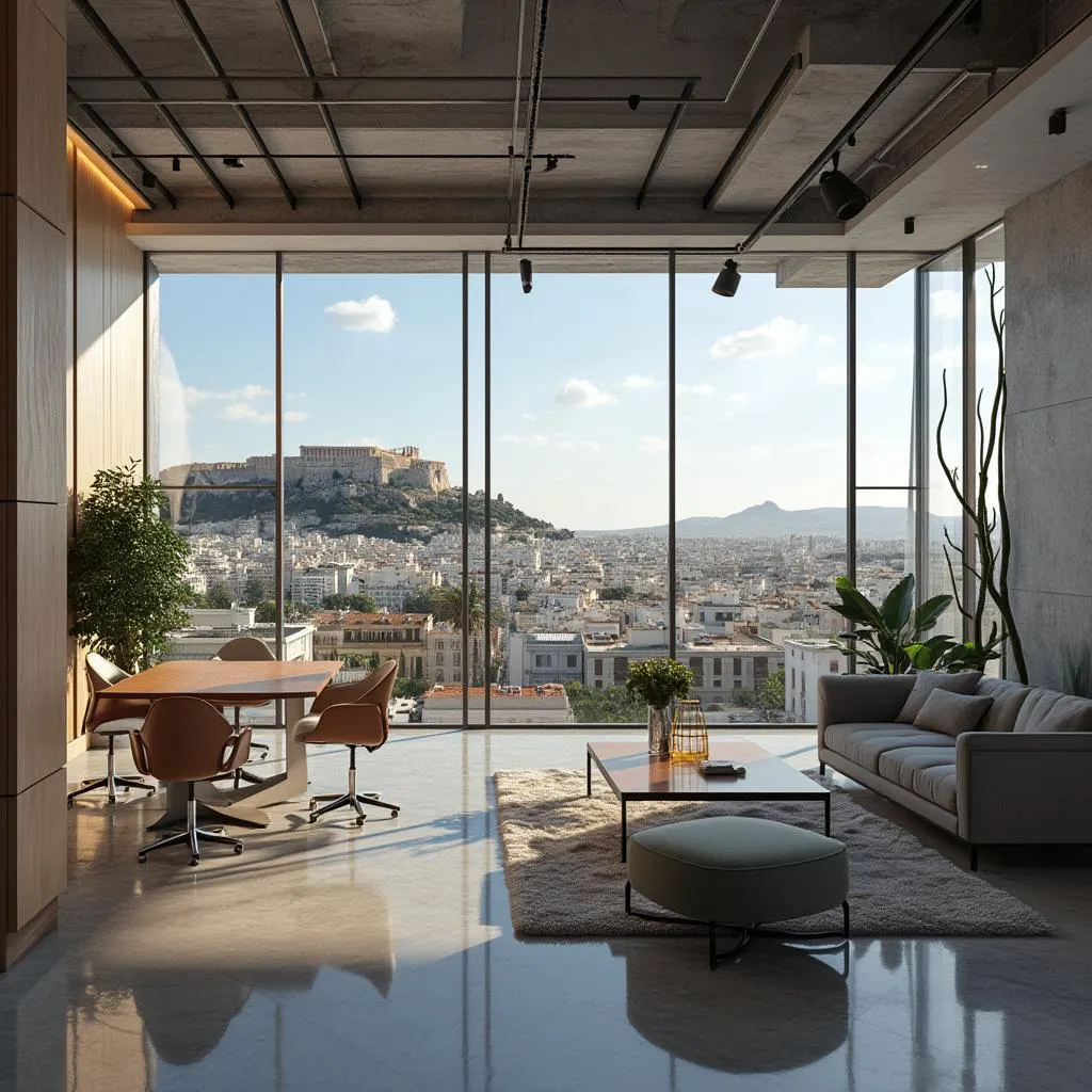 Πανοραμική άποψη των γραφείων μας στο κέντρο της Αθήνας