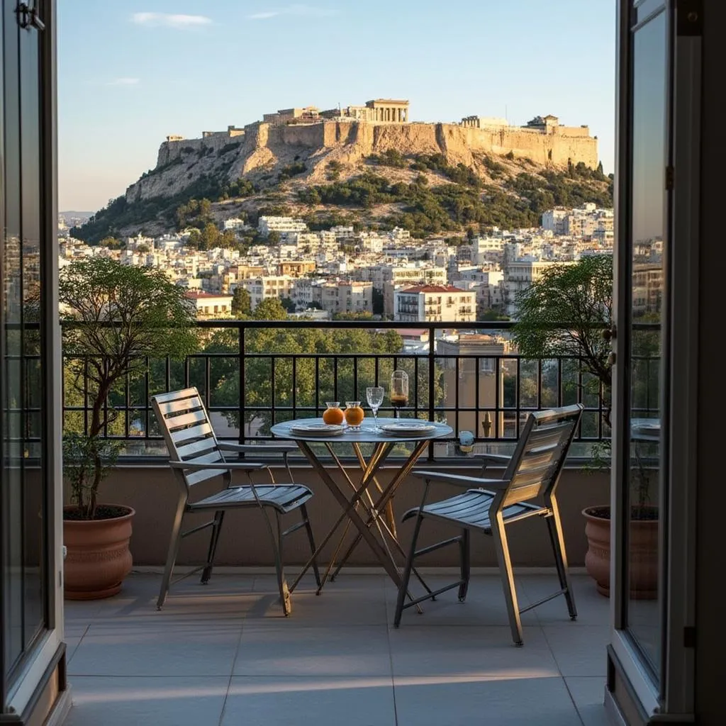 Πολυτελές διαμέρισμα στην Αθήνα με θέα στην Ακρόπολη